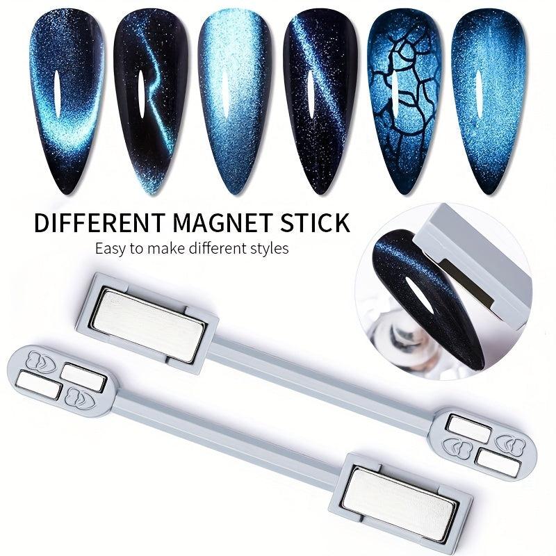 Cat Eye Magnet Stick Double Head 3D Magnetic Cat Eye Gel Stick