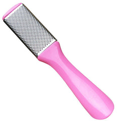 Stainless Steel Foot File Callus Remover with Plastic Handle