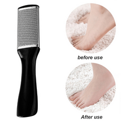 Stainless Steel Foot File Callus Remover with Plastic Handle