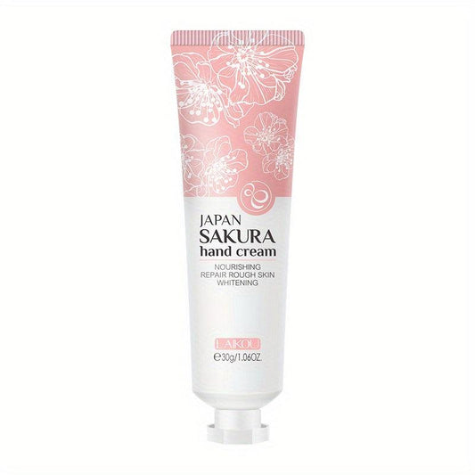 Japan Sakura Hand Cream Moisturizing Hand Lotion Soothes Dry Hands
