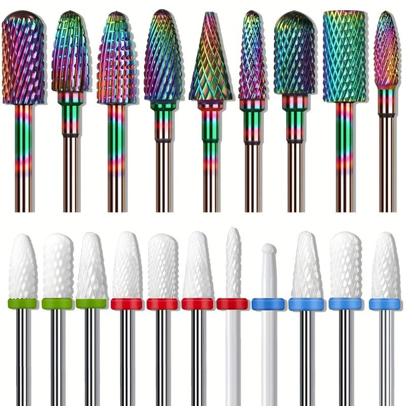 7pcs Nail Grinding Polishing Dead Skin Removal Nail Sanding Head