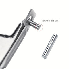 10 Pcs Cat Eye Glue Magnet Nail Art Cylinder Magnet
