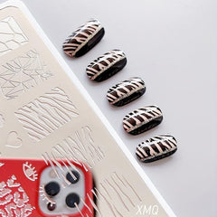 Lace Image Steel Nail Art Stamping Plates Template