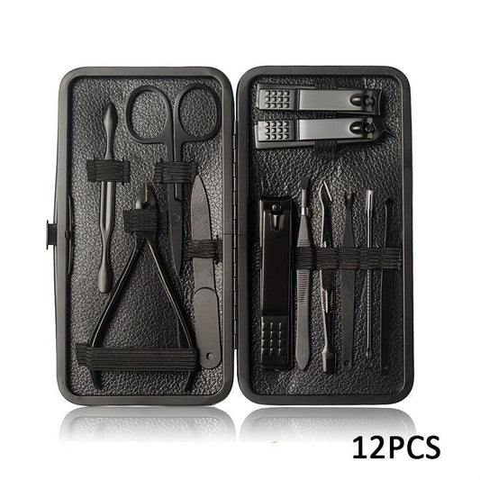 Professional Pedicure Nail Scissors Set 7 10 12 16 18 Pcs Nail Care Tools