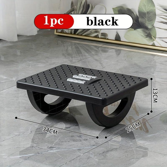 Under Desk Rolling Foot Rest with Massage Roller Footstool
