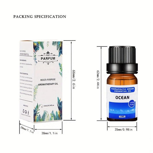 Essential Oils Set Natural Essential Oils Perfect For Diffuser Aromatherapy