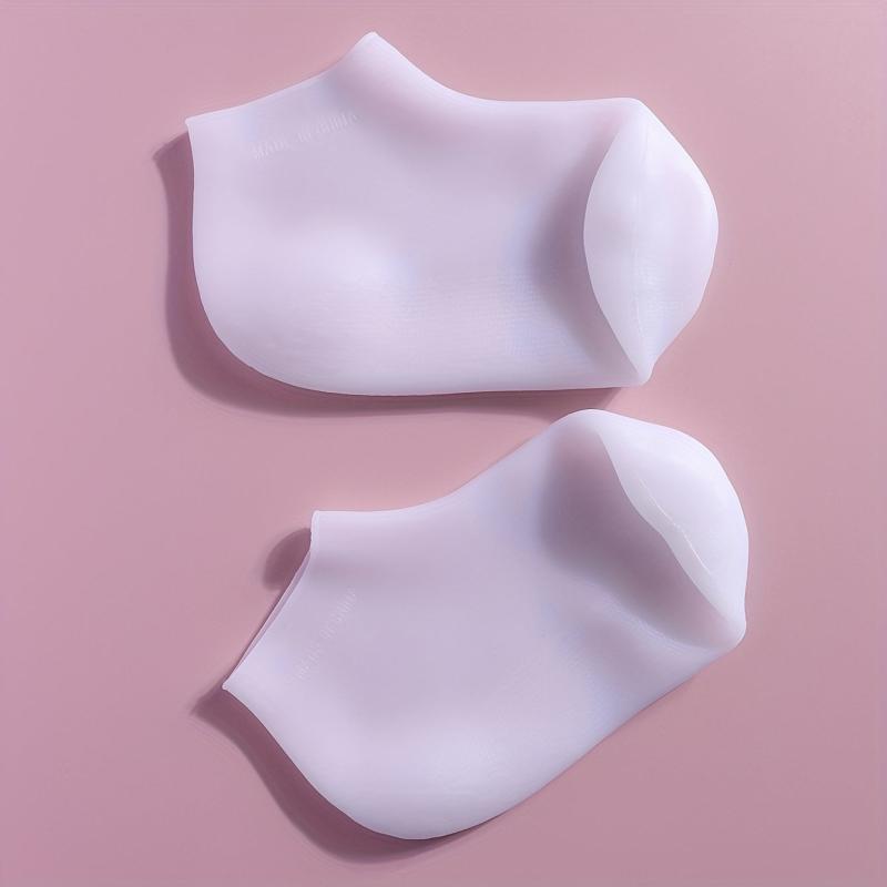 Moisturizing Silicone Gel Socks for Dry Cracked Heels Foot Care Tool