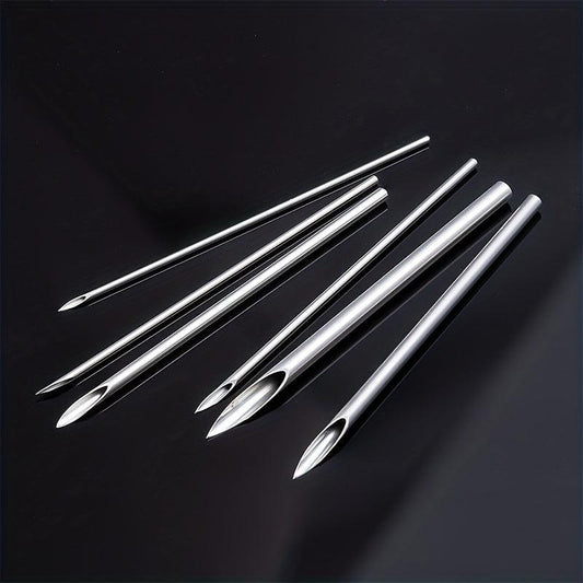 5pcs Sterile Disposable Piercing Needles for Safe Body Piercing