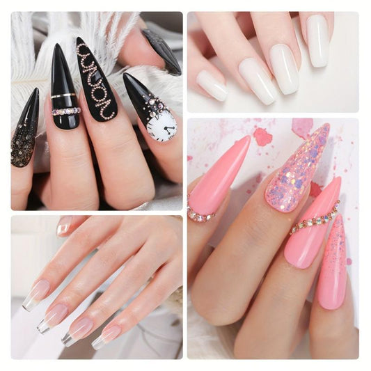 Builder Nail Gel Kit 60g Clear Nail Extension Gel Set