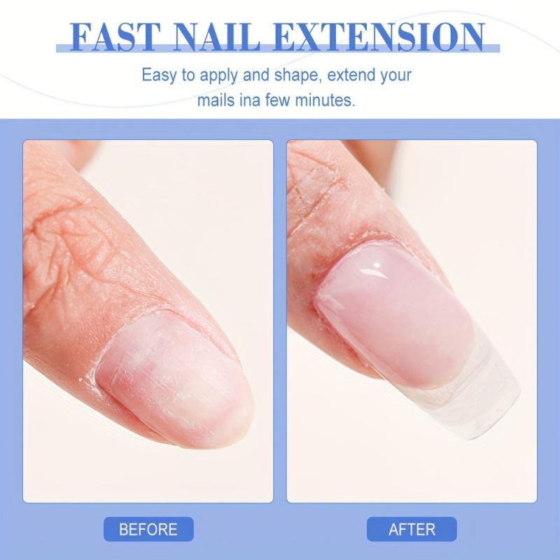 Builder Nail Gel Kit 60g Clear Nail Extension Gel Set