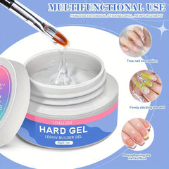 Builder Nail Gel Kit 60g Clear Nail Extension Gel Set