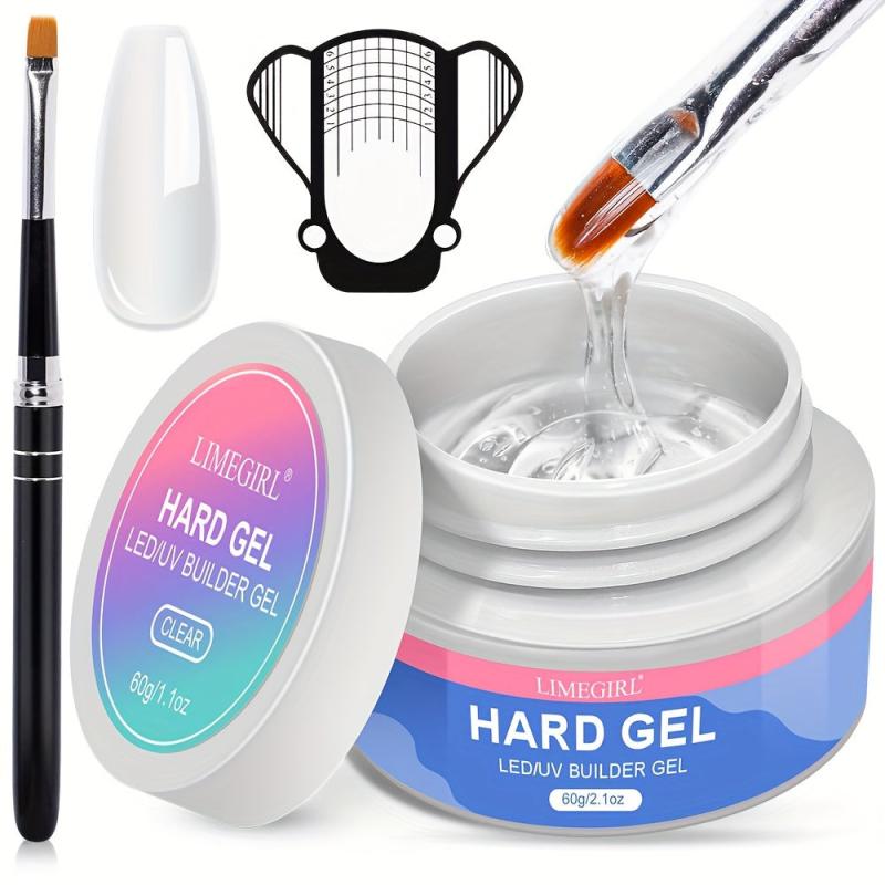 Builder Nail Gel Kit 60g Clear Nail Extension Gel Set