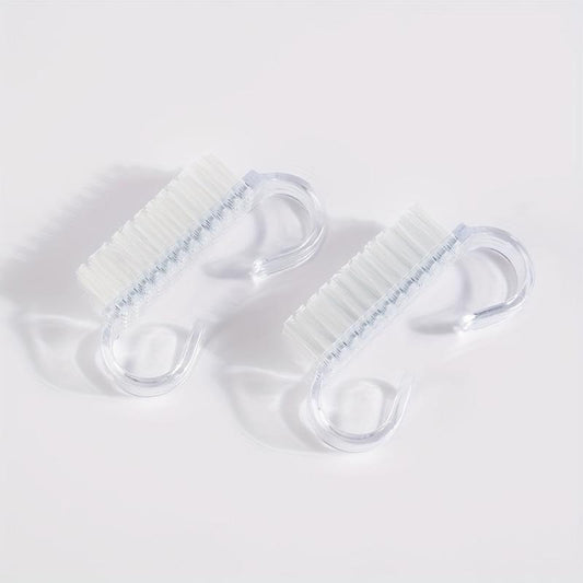 2pcs Nail Brush Manicure Pedicure Tools Kit