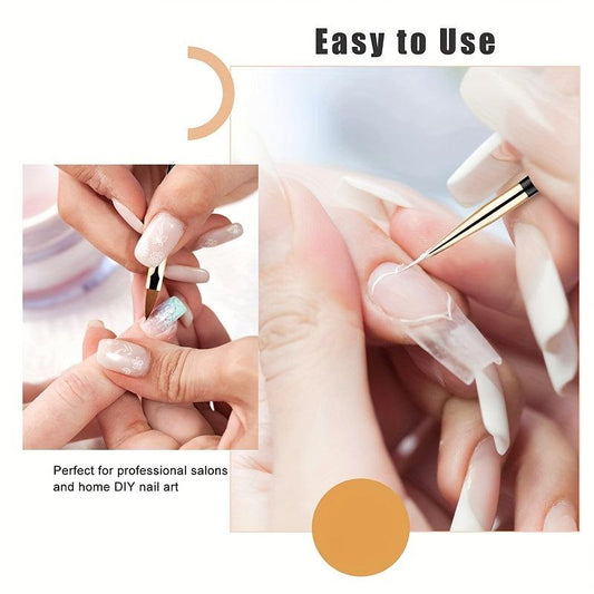 3 Pcs Nail Art Brushes Set Gel Polish Nail Art Pen Painting Tools