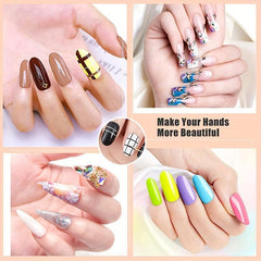 3 Pcs Nail Art Brushes Set Gel Polish Nail Art Pen Painting Tools