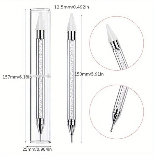 Nail Art Pen Rhinestone Picker Dotting Pen DIY Decoration Tool