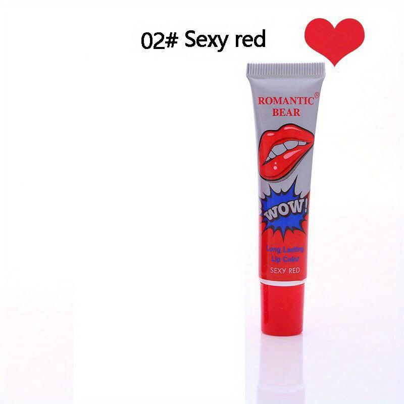 Matte Lip Gloss Set - Waterproof Tear-Off Lip Tint