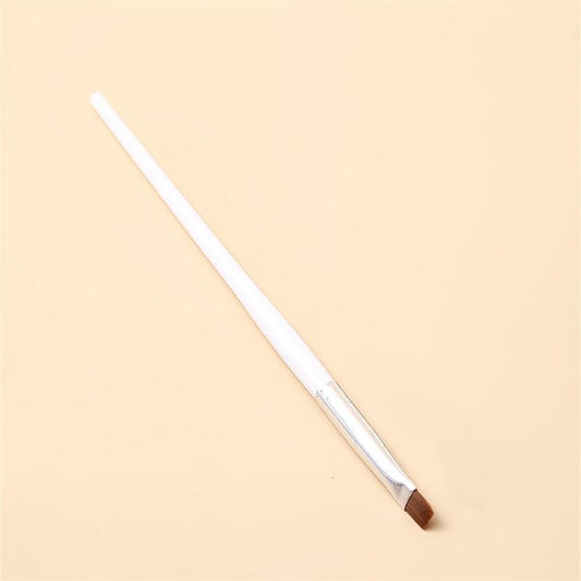 Gradient Flash Red Wood Nail Fan Ombre Brush Pen Oblique Round Head Nail Brush