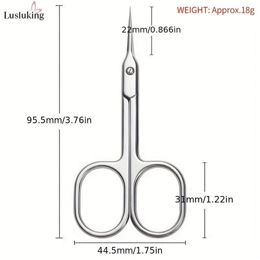 Cuticle Scissors for Manicure Dead Skin Remover Stainless Steel Cutter
