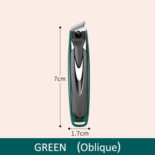 Colorful Nail Clippers Anti Splash Nail Cutter Stainless Steel