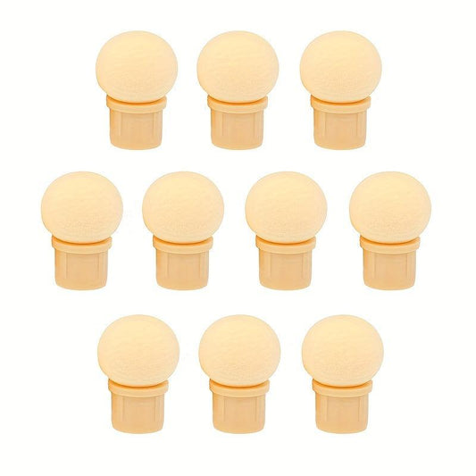 10pcs Gradual Change Nail Polish Sponge Head for Manicure and DIY Nail Art