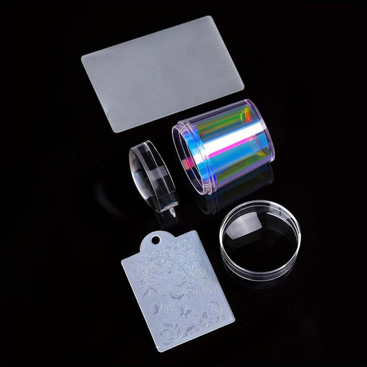Nail Art Stamp And Scraper DIY Nail Tools DIY Manicure Print Tool