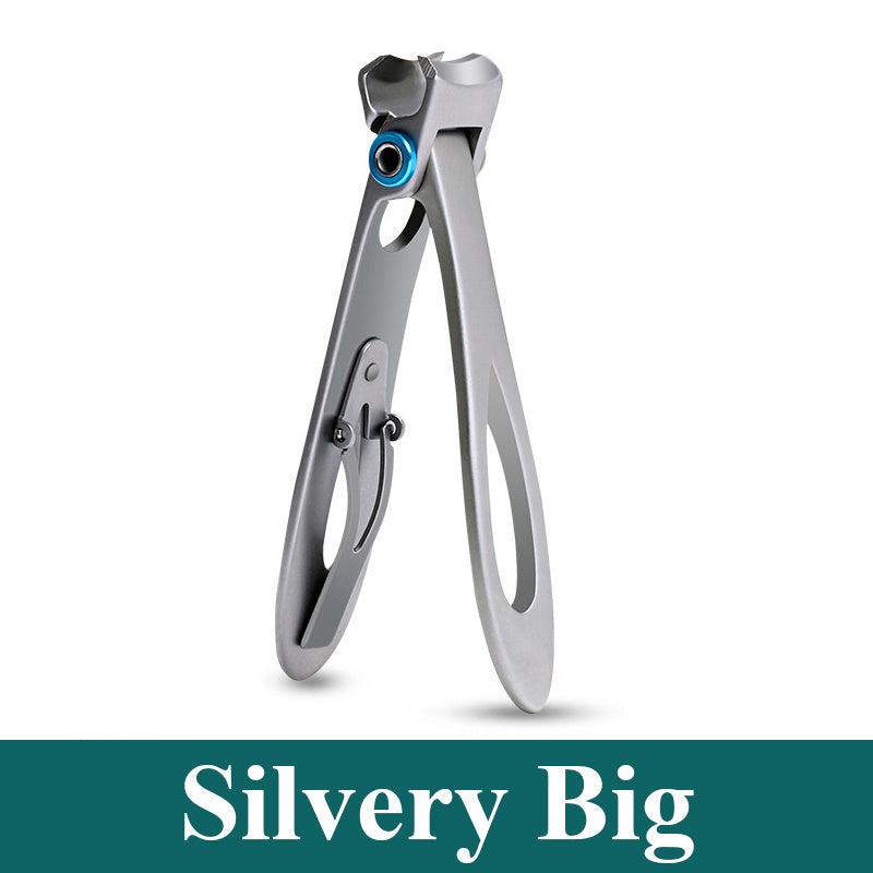 Stainless Steel Nail Clippers for Thick Nails - Manicure Fingernail Cutter
