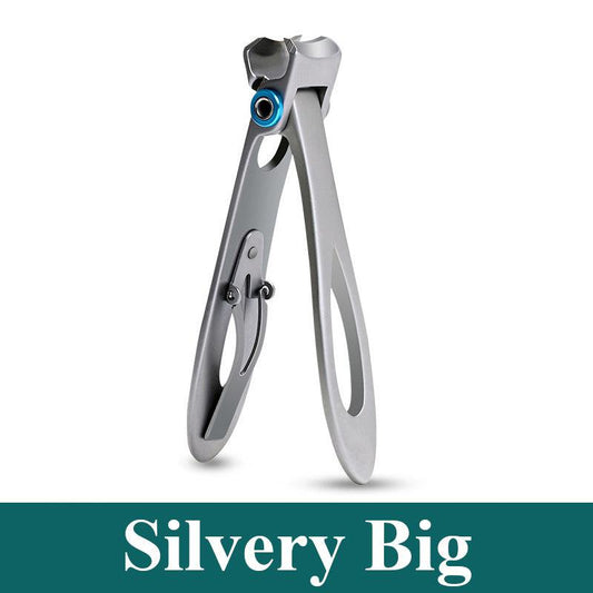 Stainless Steel Nail Clippers for Thick Nails - Manicure Fingernail Cutter