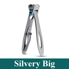 Stainless Steel Nail Clippers for Thick Nails - Manicure Fingernail Cutter