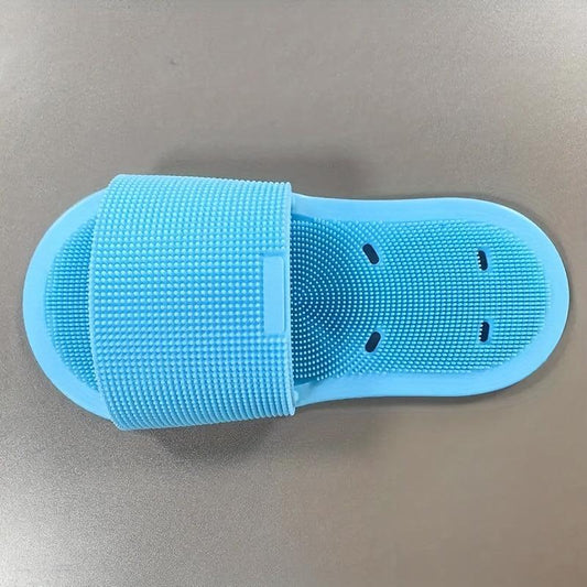 Silicone Shower Foot Scrubber Personal Foot Massager Non Slip Foot Scrubber