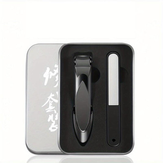 Nail Clipper and File Set with Storage Box