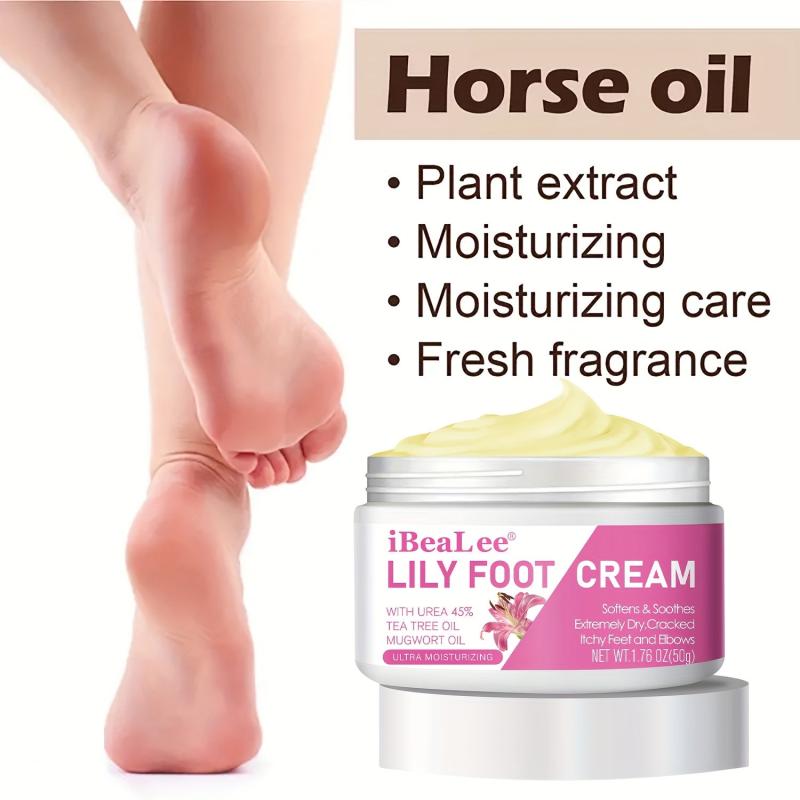 Urea Foot Cream with Mugwort & Tea Tree - Softens & Soothes Dry, Cracked Feet