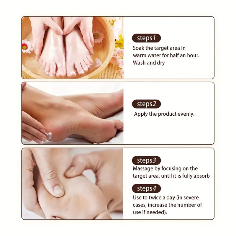 Urea Foot Cream with Mugwort & Tea Tree - Softens & Soothes Dry, Cracked Feet
