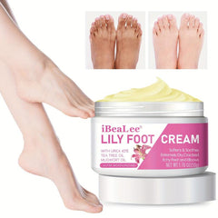 Urea Foot Cream with Mugwort & Tea Tree - Softens & Soothes Dry, Cracked Feet