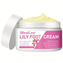 Urea Foot Cream with Mugwort & Tea Tree - Softens & Soothes Dry, Cracked Feet