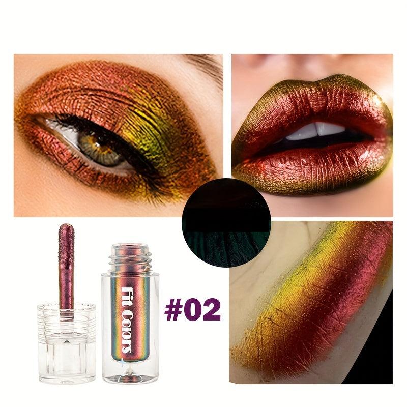 Pearly Liquid Eyeshadow Stick Red