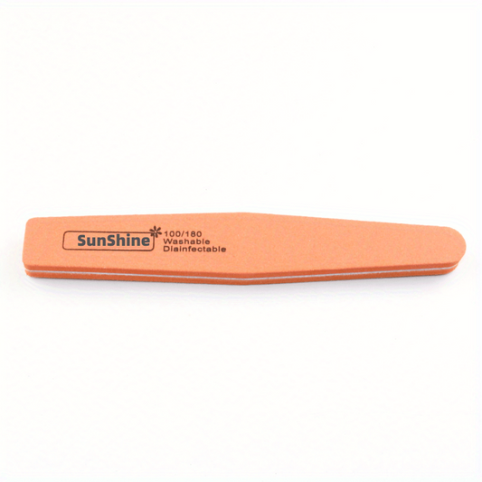Double-Sided Washable 100 180 Nail Buffer