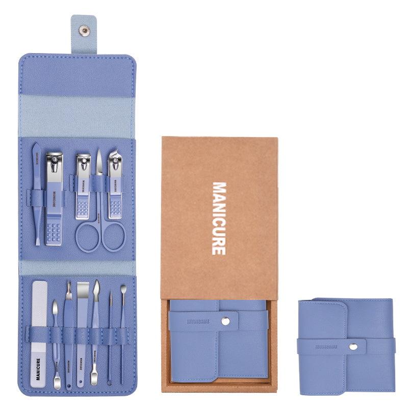 Portable Nail Clippers Set with Travel Case