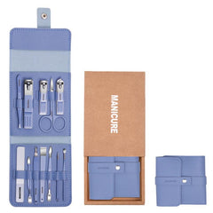 Portable Nail Clippers Set with Travel Case
