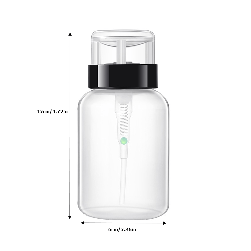 Nail Polish & Makeup Remover Pump Dispenser Bottles Kit