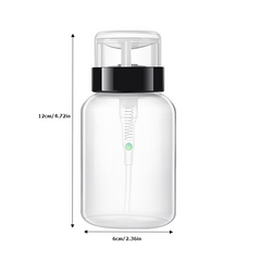 Nail Polish & Makeup Remover Pump Dispenser Bottles Kit