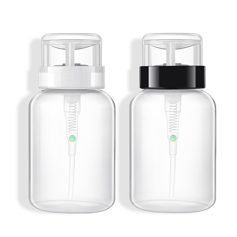 Nail Polish & Makeup Remover Pump Dispenser Bottles Kit