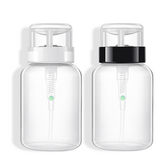 Nail Polish & Makeup Remover Pump Dispenser Bottles Kit
