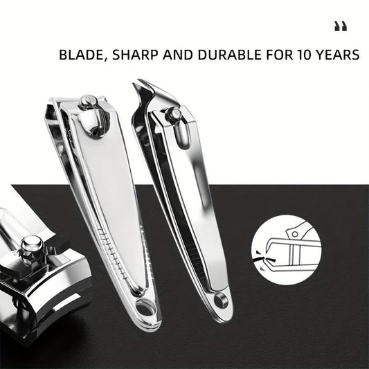 7pc Stainless Steel Manicure Set Nail Clipper Cutter Files Pedicures Salon