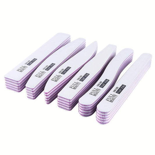Professional Nail Files Nail Art Manicure Pedicure Tool Set