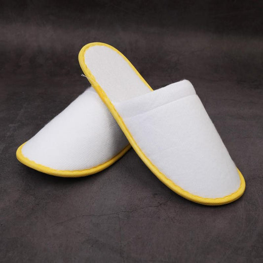 One-Time Use Spa Slippers 4mm Thick Non-Slip for Women and Men