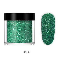 DIY Shining Manicure Art Flash Powder with Glitter Powder