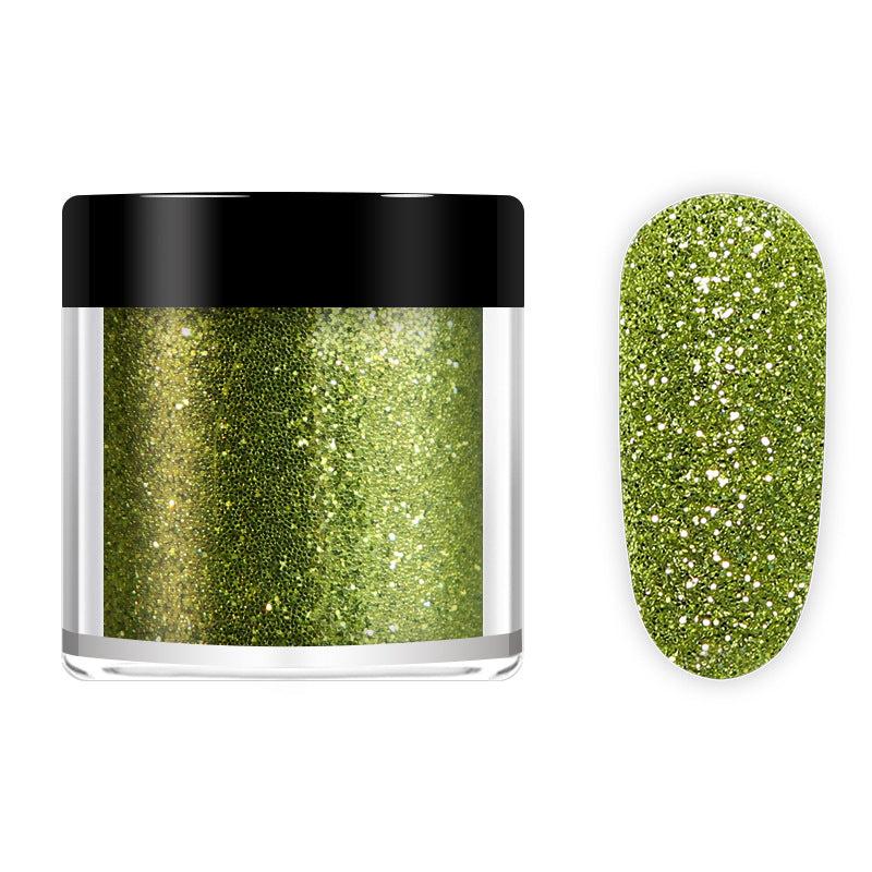 DIY Shining Manicure Art Flash Powder with Glitter Powder