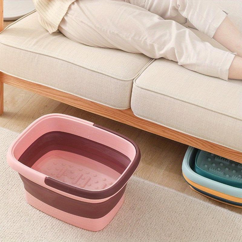 Large Folding Foot Bath Basin Cleaning Bucket