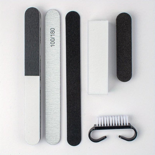 Professional Nail Manicure Kit with 6 Essential Tools